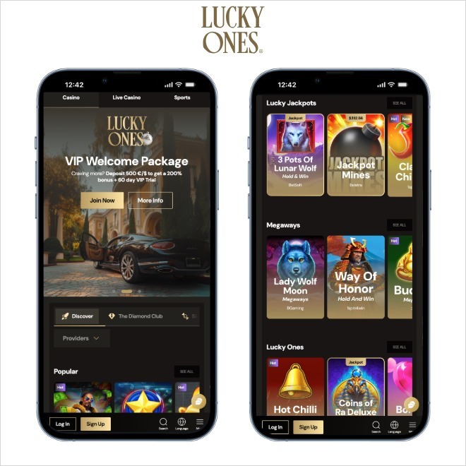 lucky ones mobile screenshots